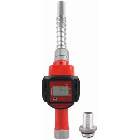Pistolet de ravitaillement numérique pour carburant (diesel, kérosène, essence) avec débitmètre (1/5)
