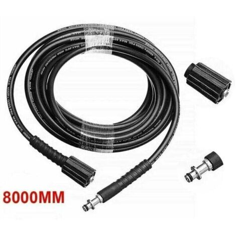 Convient pour Karcher K2 K3 K4 K5 6M / 8M / 10M tuyau de pulverisation de tuyau de nettoyage sous pression 8M (1/4)