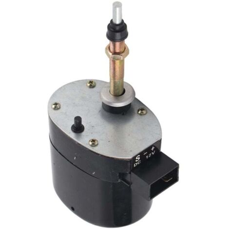 SUNXURY Moteur d'essuie-glace en métal DC12V, champ d'essuyage à 105 °, accessoire universel pour tracteurs (1/4)