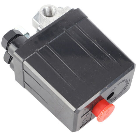 Pressostat robuste 240 V 16 A à quatre ports pour compresseur d'air, pression de 90 à 120 PSI (1/5)