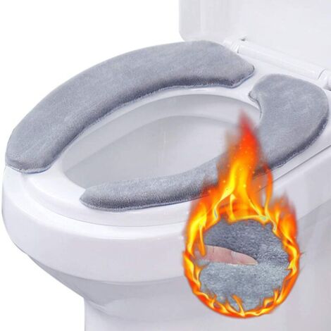 Coussin De Siège De Toilette Rembourré Pour Siège De Toilette Adulte Rembourré Chaud Grand (1/5)