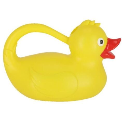 Arrosoir en forme de canard - Jaune - L 25,6 x P 15 x H 17 cm (1/4)