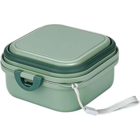 Gamelle Pliable 2 en 1 pour Chien,400 ML Gamelle de Voyage avec Couvercle et Cordon en Nylon pour Chiens et Chats,Promenade,Randonnée,Camping,Voyage (1/5)