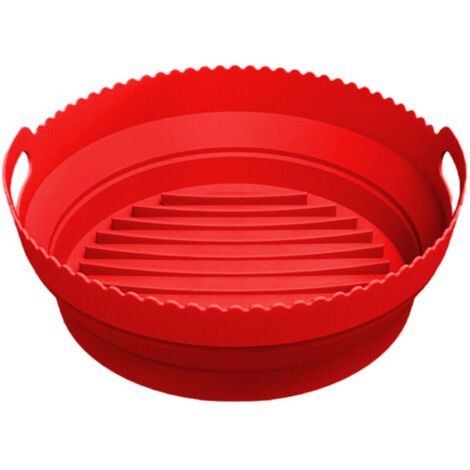 Accessoires en silicone pour friteuse à air chaud, casserole en silicone multifonctionnelle avec revêtement pour friteuse à air chaud (1/5)