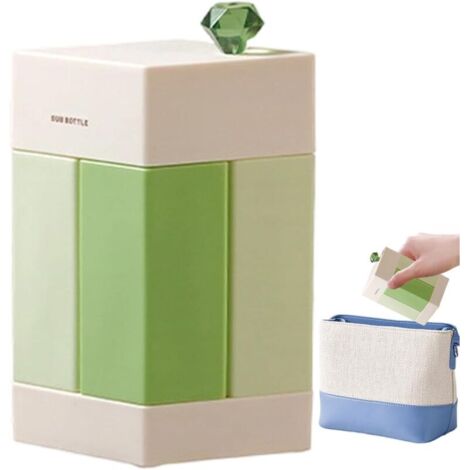 Récipients de toilette de voyage étanches 4 en 1 réutilisables pour shampooing, lotion, après-shampooing, gel douche, savon liquide, accessoire compact avec bouchons sécurisés, bouteilles de toilette (1/5)