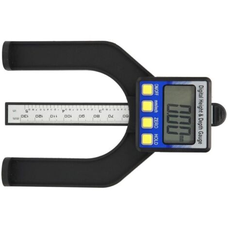 Jauge de Profondeur Magnétique Numérique LCD, Mesure Précise 0-80 mm, Outil de Mesure Portable pour Atelier Industrie (1/5)