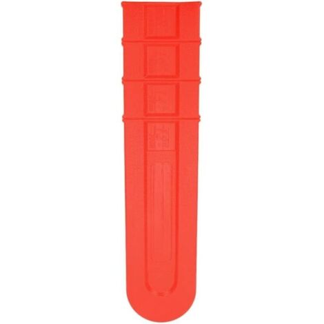 Housse de Protection en Plastique pour Guide-Chaîne de Tronçonneuse 46 CM Résistante Étui de Rangement Solide Accessoire de Protection pour Tronçonneuse Usage Extérieur et (1/5)