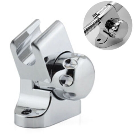 Support de douche pour pommeau de douche à main, support réglable en hauteur - Grand angle réglable pour s'adapter à n'importe quel espace de salle de bain