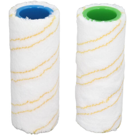 Brosse de nettoyage pour sols durs, rouleau de remplacement en microfibre lavable, utilisation humide et sèche pour Karcher FC3 FC3D FC5 FC5D FC7 (1/5)