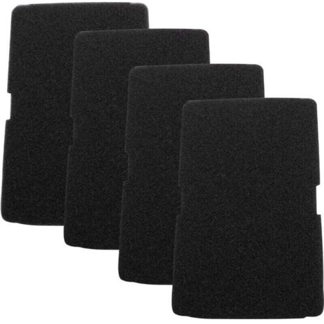 Lot de 4 filtres seche linge pour Beko Grundig Blomberg ElektraBregenz 2964840100 - Pour sèche-linge - Pompe à chaleur - 240 x 155 x 11 mm (1/5)