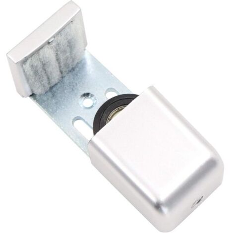 Guide de Plancher de Porte de Grange,Multifunctional Guide de Plancher Bas de Porte de Grange Rouleau Réglable Guide au Sol pour Portes Coulissantes (1pcs) pour toutes les portes de grange (1/5)