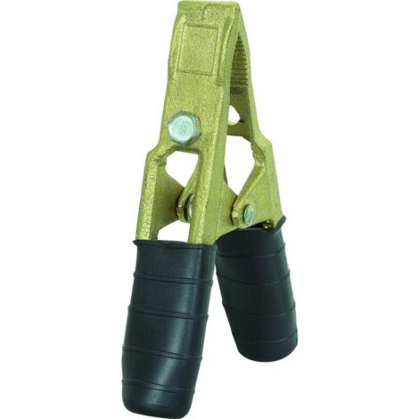 Pince de démarrage noire bronze mors plats 700 Ampères - (1/2)