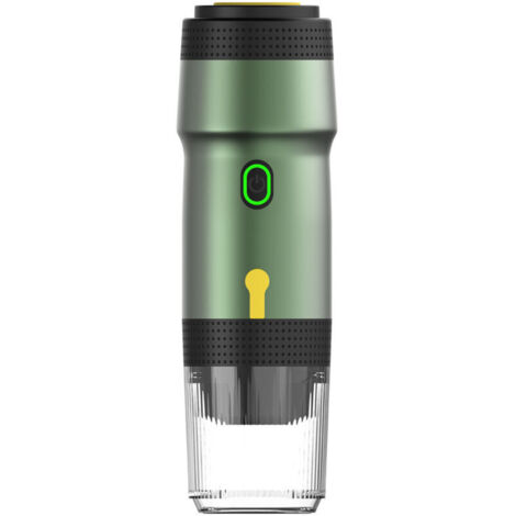 Mini machine à café 3 en 1, machine à expresso portable 20 bars avec USB, machine à café de camping, auto-chauffante, compatible avec le café moulu et les capsules pour la randonnée, le bureau (1/5)