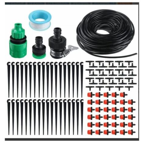 Système d\'irrigation Jardin, Micro Irrigation Goutte à Goutte Kit Arrosage Automatique,Systeme Arrosage Aoutte a Goutte Irrigation (1/3)