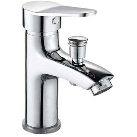 Mitigeur de douche,Mitigeur Bains/Douche, Monotrou Chromé，Mitigeur monocommande Bain