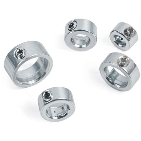 12pcs Jauge de Profondeur pour Forets 5mm Foret Profondeur Butée T5 Anneau Positionneur pour un Assemblage Précis à l'aide de Chevilles Imprimantes 3D CNC(5mm) (1/5)