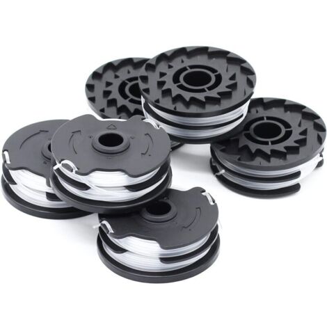 Lot de 6 Compatible avec la bobine accessoire de tondeuse à gazon Parkside PRT 550 A1-B2-C3 TLP-1 (1/5)