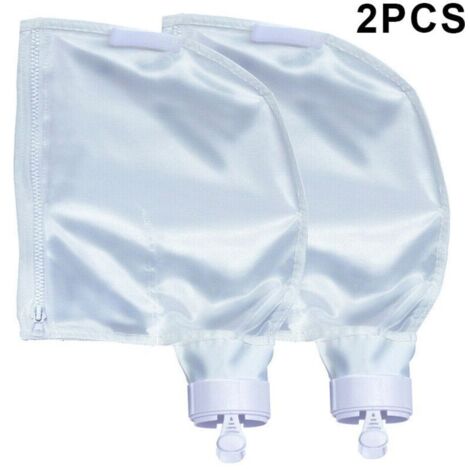 Sac de Nettoyeur de Piscine,Pochette en Nylon à Fermeture Eclair de Remplacement pour Les Pièces de Nettoyeur de Piscine Polaris 280 et 480 (2 Pack).