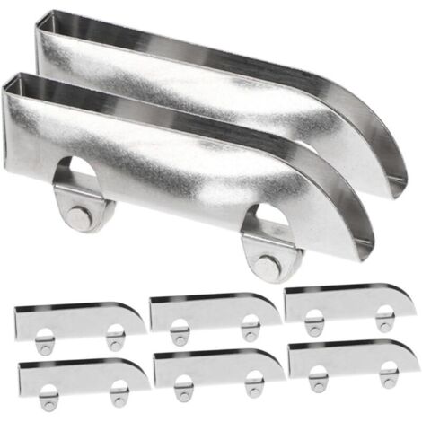 8 pièces Poulies Roulettes pour Porte Coulissante Verre Acier Inoxydable pour Placard Meuble et Armoire Quincaillerie Durable pour Galets de Porte Coulissante(5mm) (1/5)