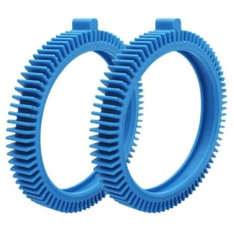 Pneus de Rechange de Piscine,Pneus de Robot Nettoyeur Piscine,Pneu cranté avec Ergot pour Robot Piscine,Haywood Pololtnuegen Select 896584000-143 pour Nettoyeurs de Piscine 2X, 4X (2 PCS)