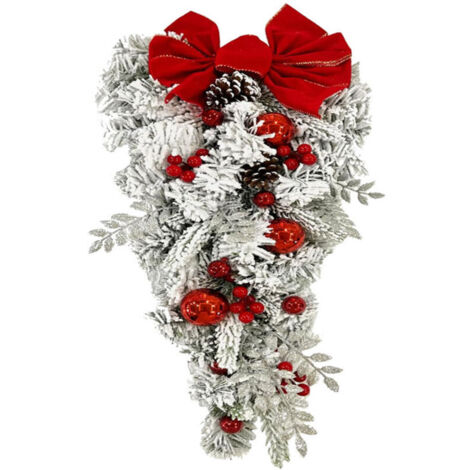 For Windows Guirlande Faux 45cm - Guirlande de Fête Vignes Séchées et Fleurs Artificielles Printemps/Été Guirlande Décorative Porte d'entrée Ou Décoration Murale Intérieure (1/5)