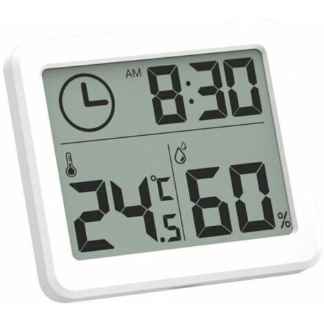 Thermomètre Hygromètre Intérieur Numérique à Haute Précisio, Moniteur de Température et Humidimètre pour Maison,Bureau (1/5)