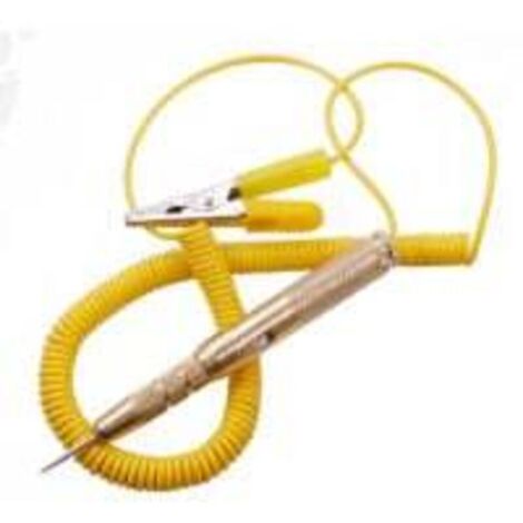 Stylo testeur de circuit de Automobile DC 6V 12V 24V avec Ampoule LED rouge vert lampe temoin Convient pour les voitures, les camions, les motos, les bateaux et plus encore