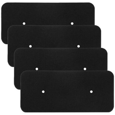 4 pièces Filtre en mousse pour sèche-linge, Hoover Candy 40006731 Filtre pour sèche-linge, Filtre en mousse pour sèche-linge à pompe à chaleur 275 × 125 × 10 mm (1/5)