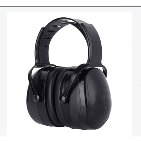 Casque Anti Bruit Adulte Réglable Confortable, avec Une Atténuation de, pour Milieu Bruyant ou Stressant-Noir (1/3)