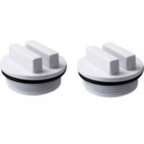 Lot de 2 housses antigel et filtre de piscine avec joint torique pour la protection contre le gel de la piscine en hiver et la plupart des filtres de piscine (1/3)