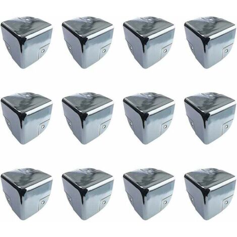 Protection pour meubles Protecteurs d'angle en Métal Protection Coin de Table 12 Pièces équerres de Protecteur d'angle Métal Edge Protège Coins pour Tables et Meubles Pointus (1/5)
