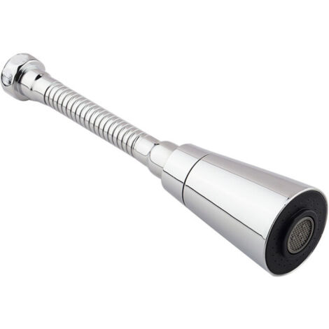 Aérateur de robinet, peut pivoter de 360 °, Passoire d’économie d’eau Extension de Douche de Robinet pour éviers de Cuisine 22cm (1/3)