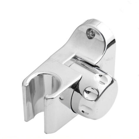 Support Douche à Main Remplaçable, Support Pommeau de Douche, Clamp Douchette Réglable de Salle de Bain Adaptéà la Barre de Douche (1/3)