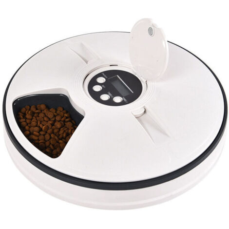 Distributeur de Nourriture et Croquettes Automatique Repas pour Animaux, Chiens et Chats - Sans BPA (1/5)