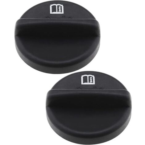 Bouchon de remplissage d'huile moteur de voiture 2 pièces 55566555 Compatible avec Astra J Corsa E Cascada Insignia A Zafifa C bouchon de réservoir d'huile de voiture (1/5)