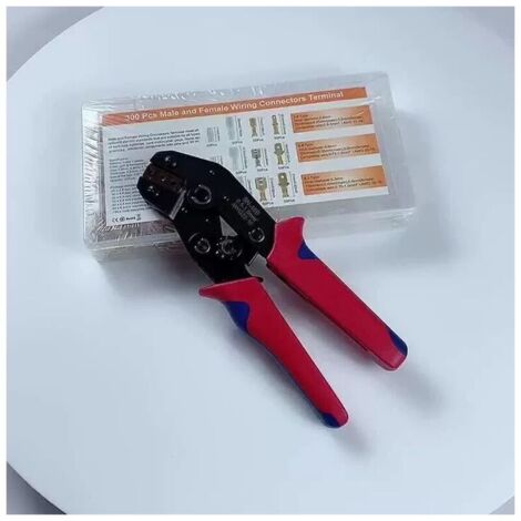 Pince à Sertir SN-48B avec 600 PCS Cosses 2,8mm 4,8mm 6,3mm Mâle Femelle Embouts de Câblage Électriques Sertisseur 0,25-1,5mm² Pinces Professionnelles Outil à Sertir (1/5)