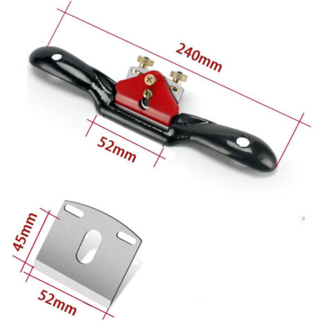5Pcs Raboteuse Bois Manuel Professionnel,Outil Ajustable pour Travail du Bois,avec 4 Lames de Rechange,Convient Aux Sculpteurs sur Bois,Aux Outils de Sculpture sur Bois (1/5)