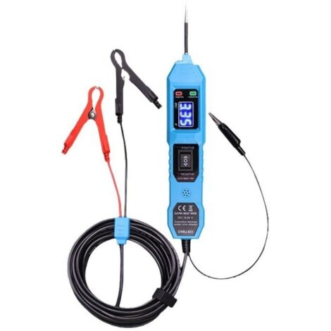 Testeur de sonde de circuit d'alimentation Testeur multifonction automobile Circuit Circuit Tester Diagnostic Tool with Front Light for Car Truck Motorcycle Boat (1/4)