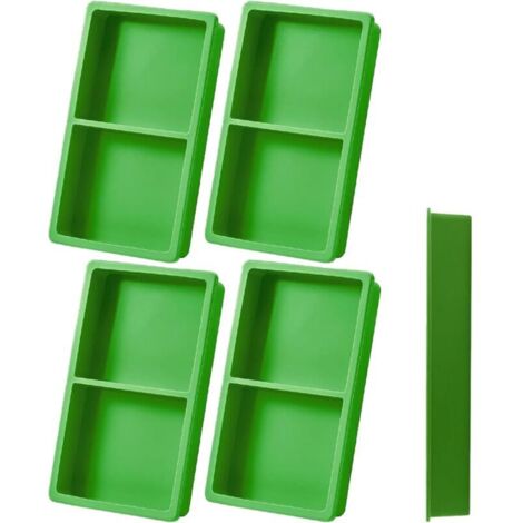 Plateaux Congélation Silicone,4 Pièces Plateau Lyophilisation - Fournitures De Conservation Tapis Et Accessoires pour Chocolats Bonbons Cuisson Aliments Intérieur Maison Cuisine (1/5)