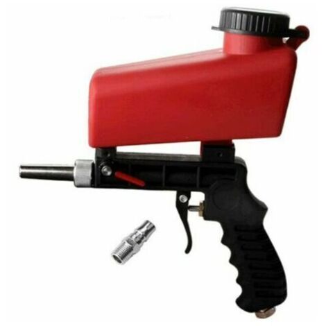 Pistolet de sablage pneumatique Petite machine de sablage pneumatique à gravité portable (1/5)