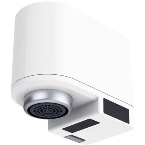 Adaptateur de robinet sans contact Smart Sensor Robinet pour cuisine salle de bain Capteur infrarouge automatique avec protection anti-trop-plein Facile à installer (1/4)