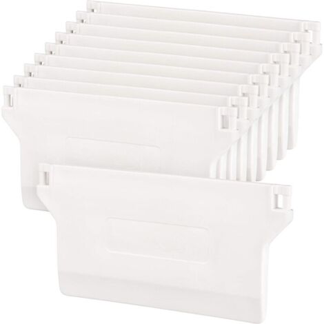 Kit de Réparation Poids de Store Vertical de Rechange 89 mm - Blanc (10 pcs) (1/5)