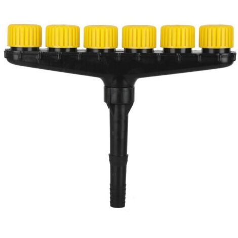 Tête d'arrosage réglable pour arroser efficacement les pelouses de jardin avec brumisation fine, dispositif d'arrosage à plusieurs motifs