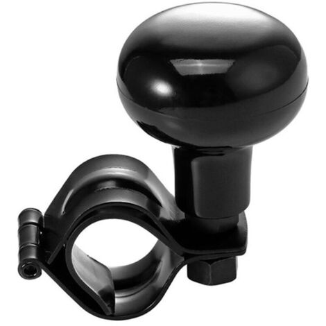 Bouton Volant Universel Pour Voiture, Bouton D'aide Au Volant Pour Commande Flexible, Convient Aux Voitures, Camions, Tracteurs(Noir,5.28cm) (1/4)