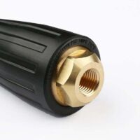 Buse Rotative Haute Pression 3000 PSI Buse de Pulvérisation Turbo pour Nettoyeur Hute Pression avec Raccord Rapide 1/4", 030(noir)