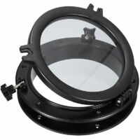 Hublot ouvrant rond 10 pouces – Verre trempé 4mm – Construction ABS anti-âge – Étanchéité avec joints en caoutchouc – Installation facile