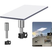 Support Starlink Mini RV, accessoires Mini Starlink RV en alliage d'aluminium, kit Internet par satellite Starlink avec plage de montage : collier de serrage de 0,87 à 1,1 pouce pour mini-antenne para