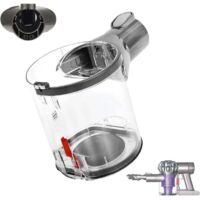 Bac à poussière pour Dyson V6, Assemblage de bac pour Dyson V6, Coupe à poussière pour Dyson V6 Animal DC58 DC59 DC61 DC62 SV03 HHo8 SV07 Pièces détachées d'aspirateur Numéro 965660-01