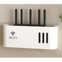 Rangement Mural Routeur, Support Box Internet, Parfait pour Ranger sa Box et Tout Les Fils
