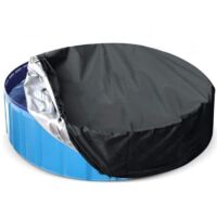 Bache Hivernage Piscine Hors Sol, 210D Oxford Tissu BâChe Hivernage Piscine Hors Sol, Bache Piscine Hivernage ImperméAble Et IndéChirable, Convient à Tous Les Types De Piscines 200X30cm